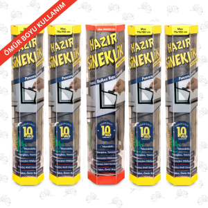 Hazır Sineklik | Kapı ve Pencere | 5 li Paket